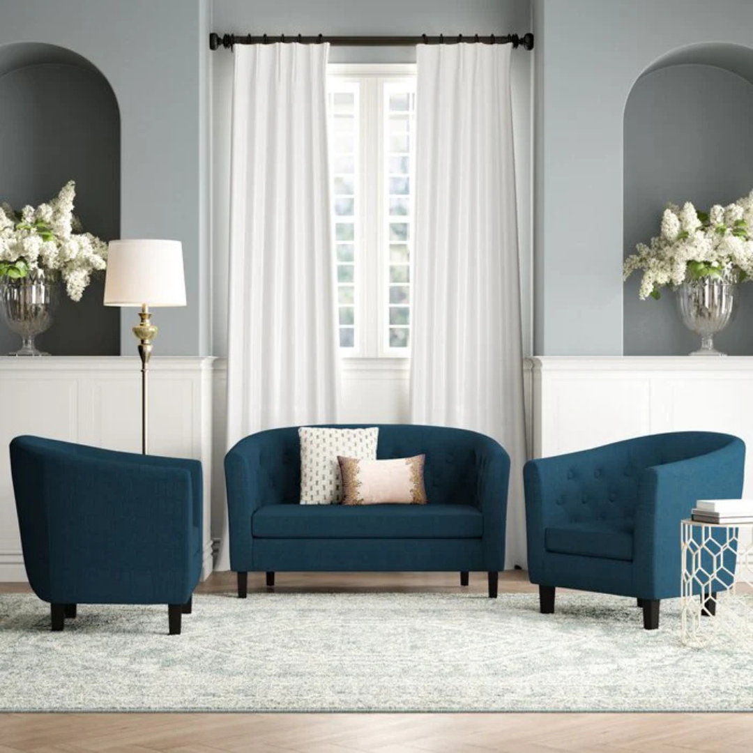 Wilbur 3 Piece Living Room Set