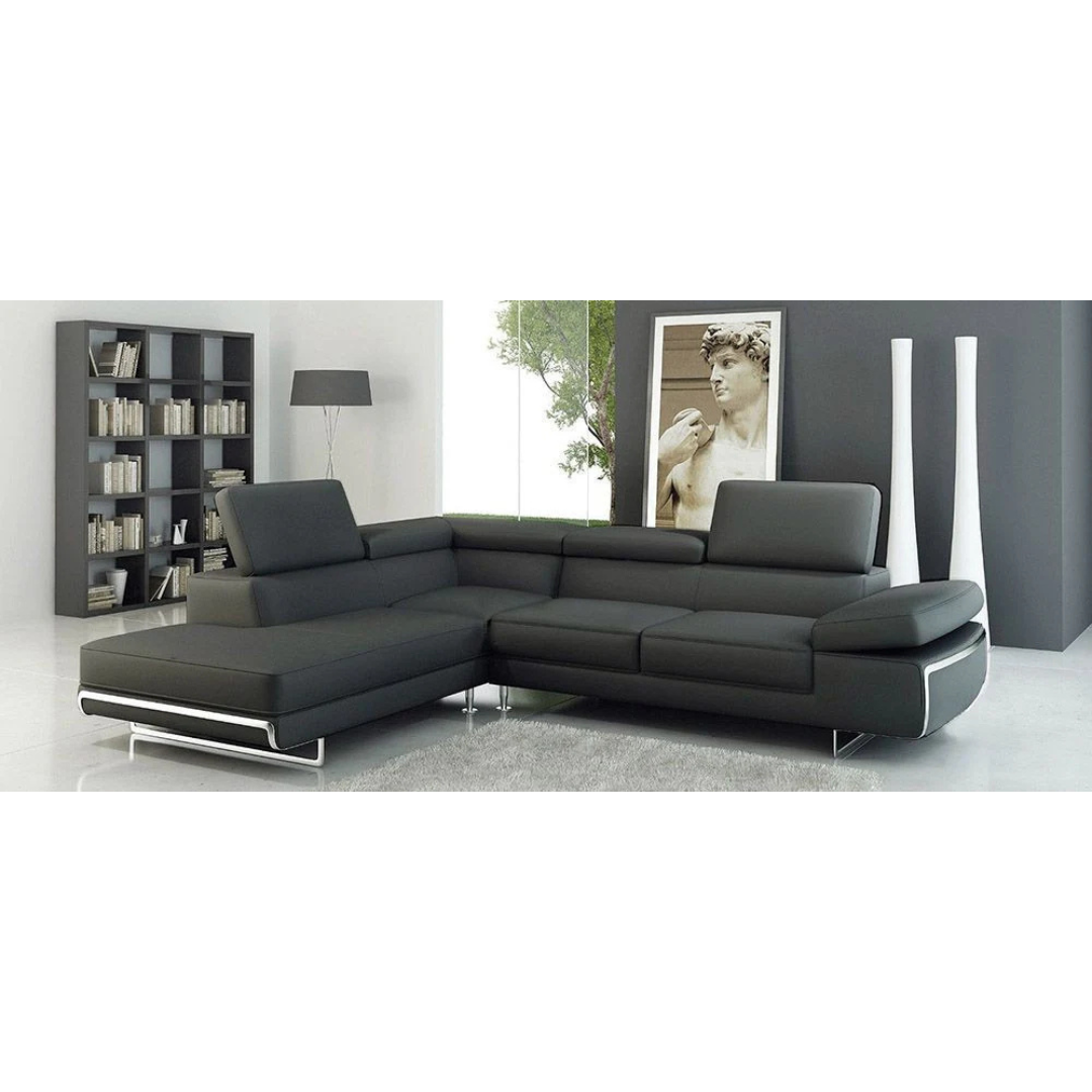 Invicta leather Sectional sofa