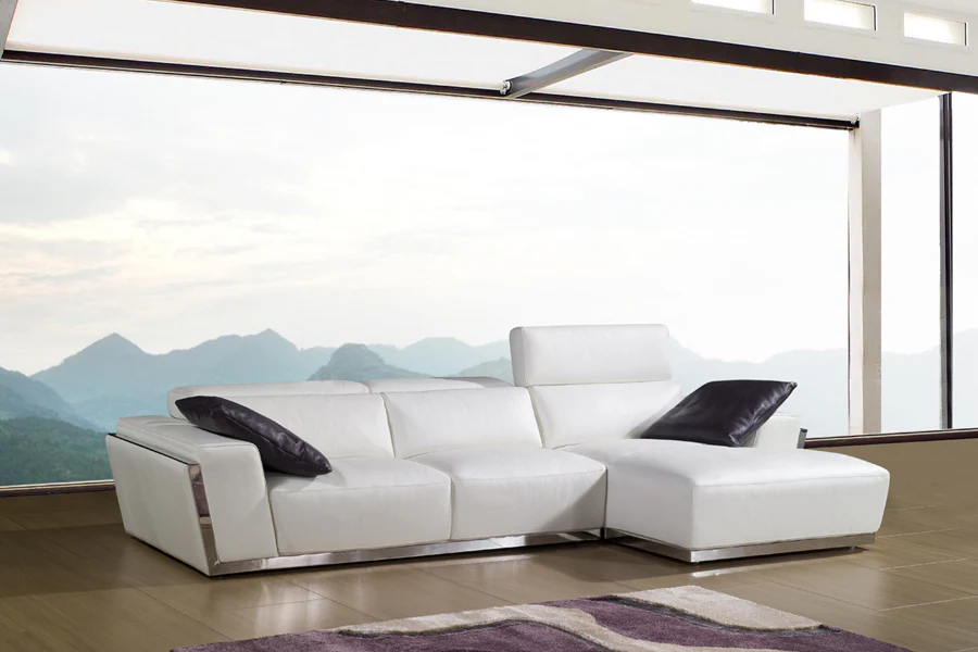 Classical Premium Leather Sectional Sofa