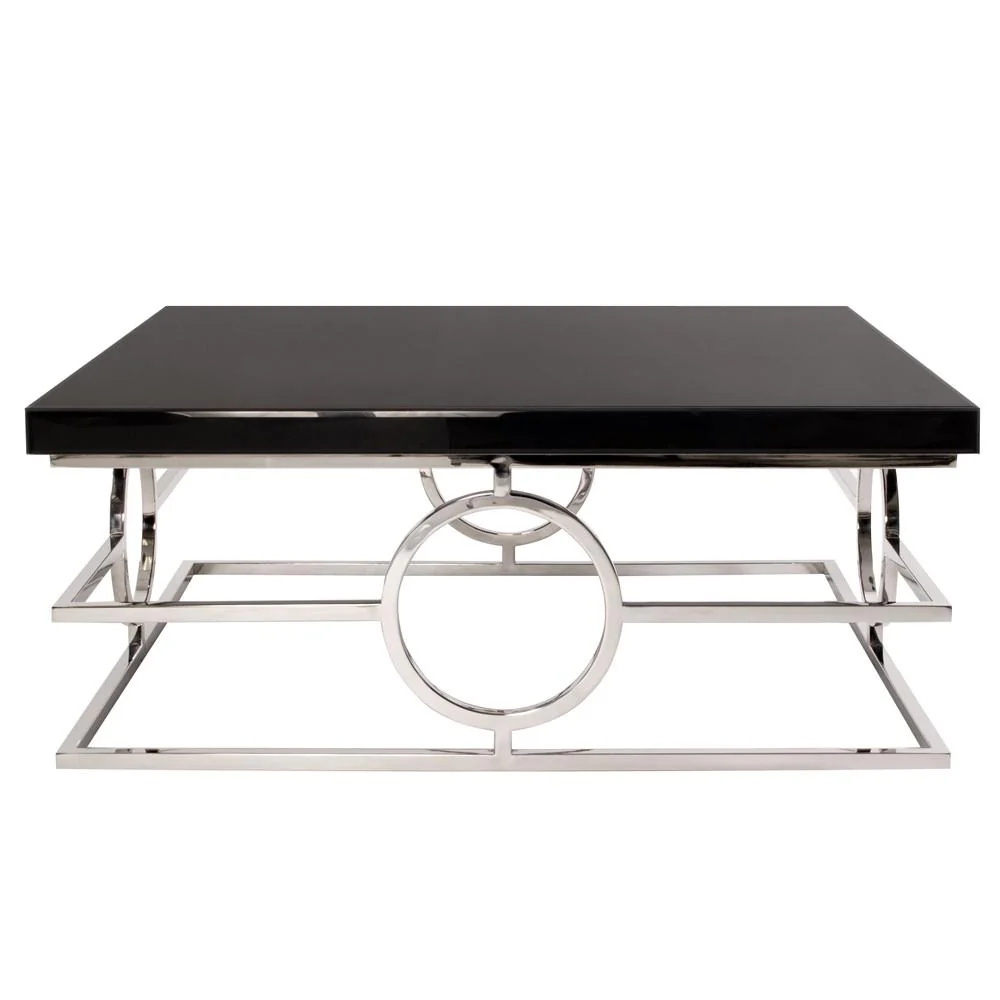Luxury Stainless Steel Coffee Table