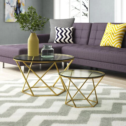 Bergeron 2 Piece Coffee Table Set