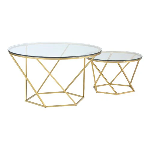 Bergeron 2 Piece Coffee Table Set