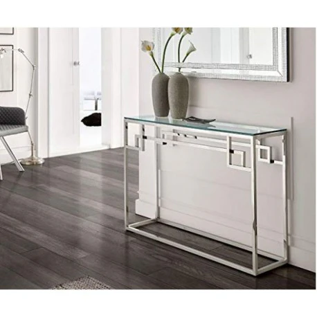 Retro Stainless Steel Console