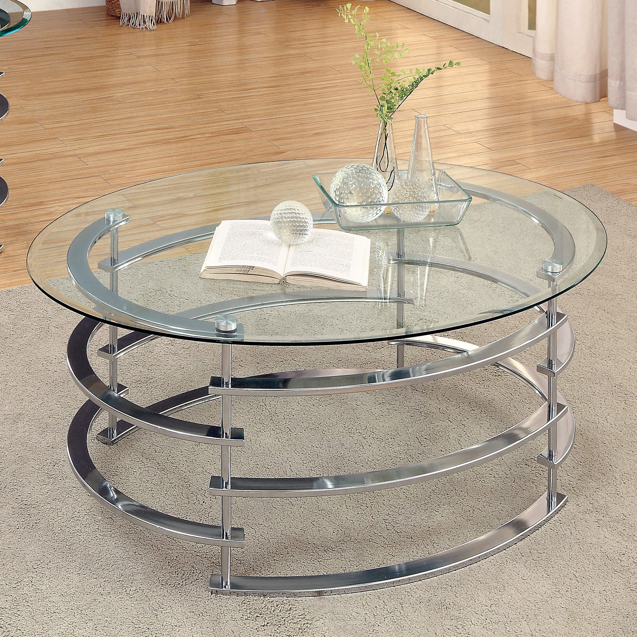 Odella Contemporary 2-piece Accent Table Set
