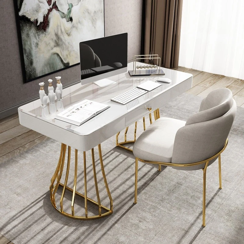 Modern White Office/Writing Desk