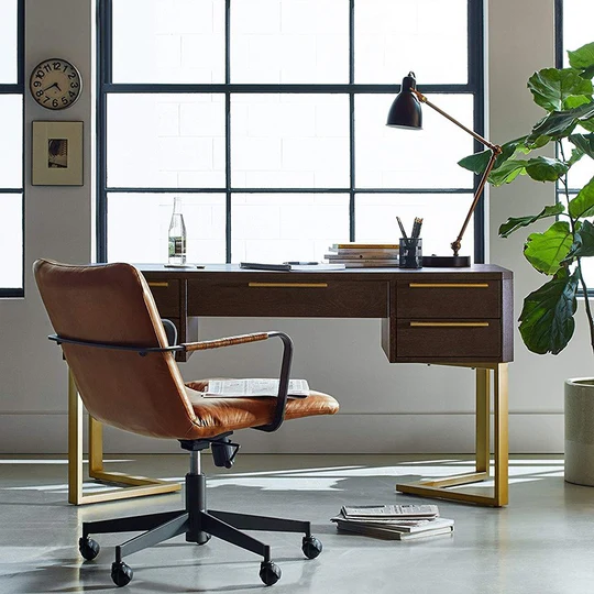 Modern Office Desk and Chair Set