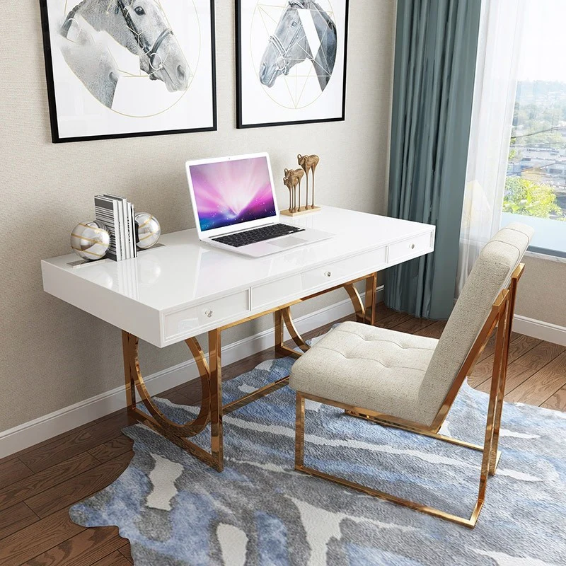 White Drawer Desk for Home/Office