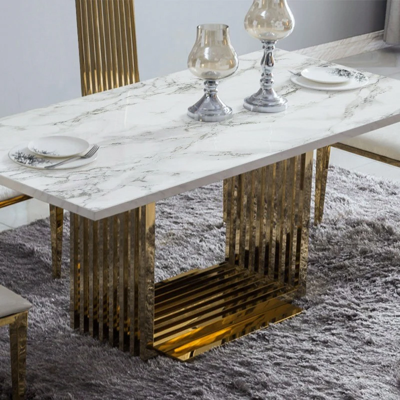 Modern Elegant Dining Table with 4 Chair's