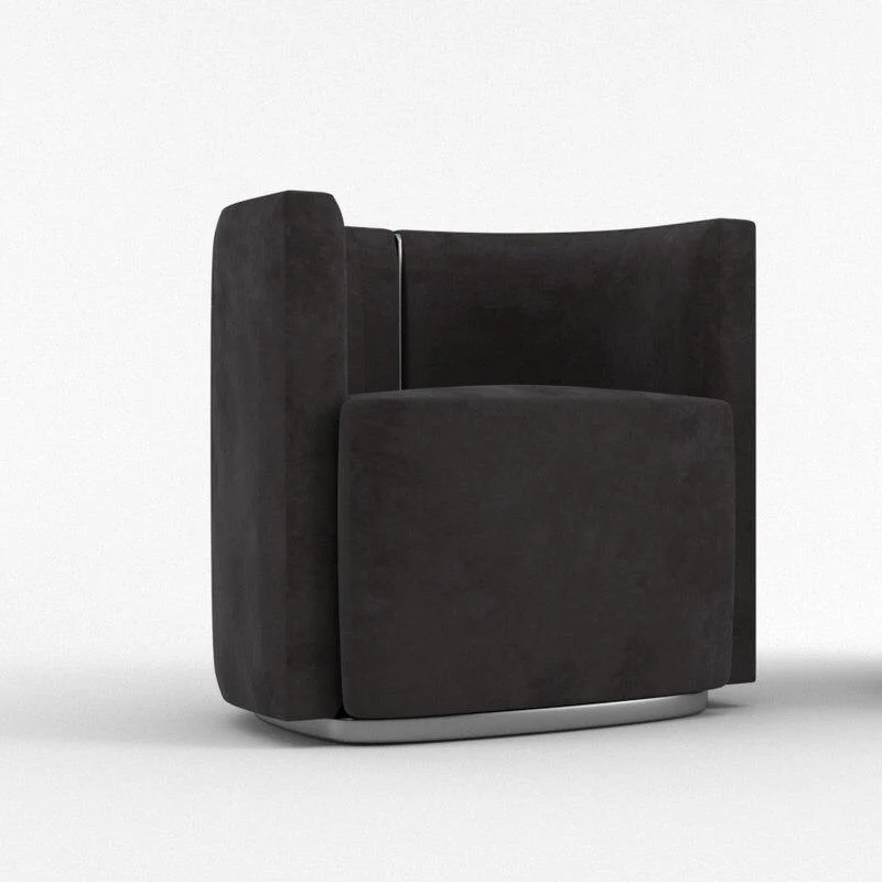 Veneten Stainless Steel Dining Table with 6 Chair's