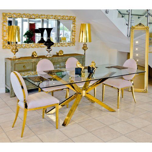 Midus Dining Table with 4 Chair's