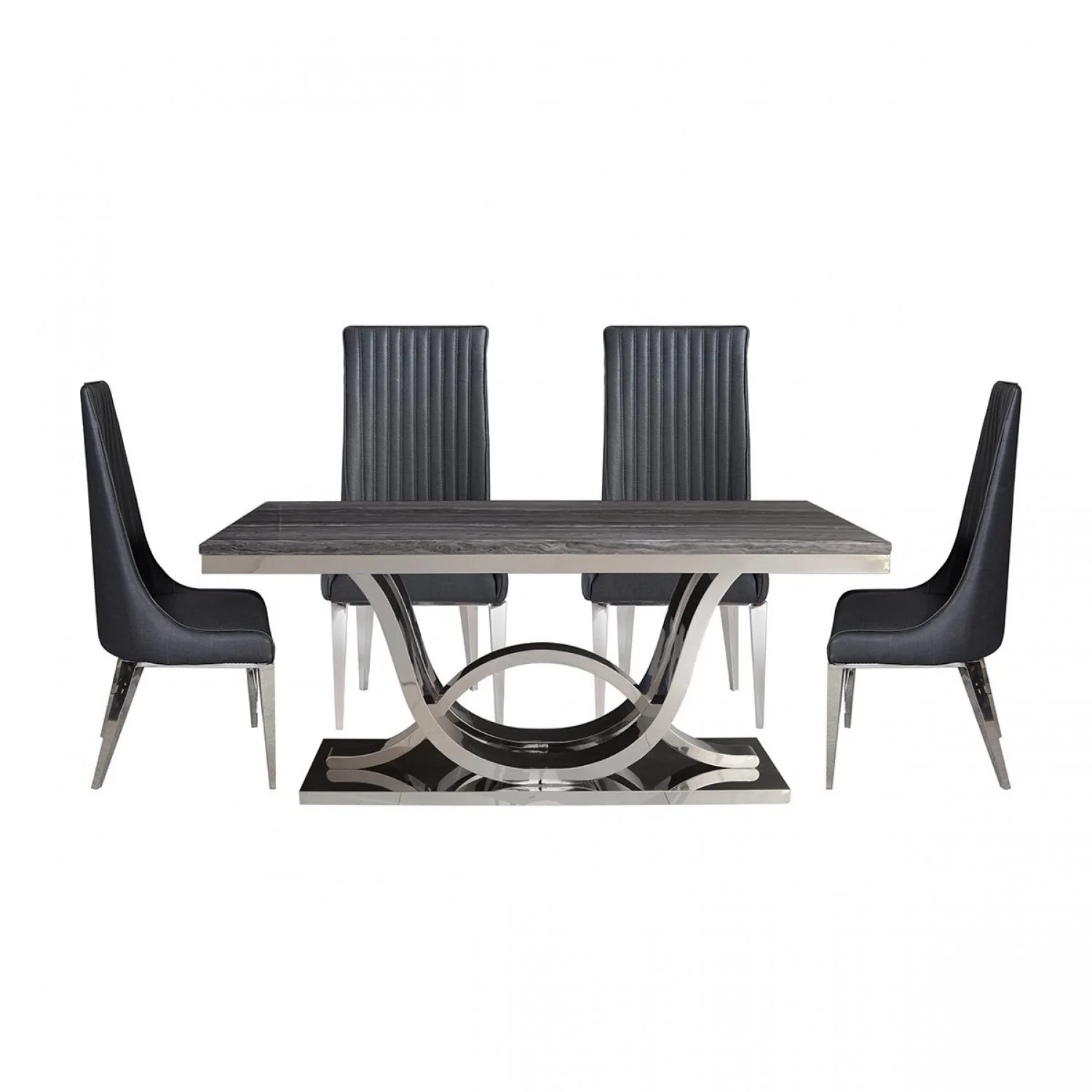 Mica Dining Table with 4 Chair's