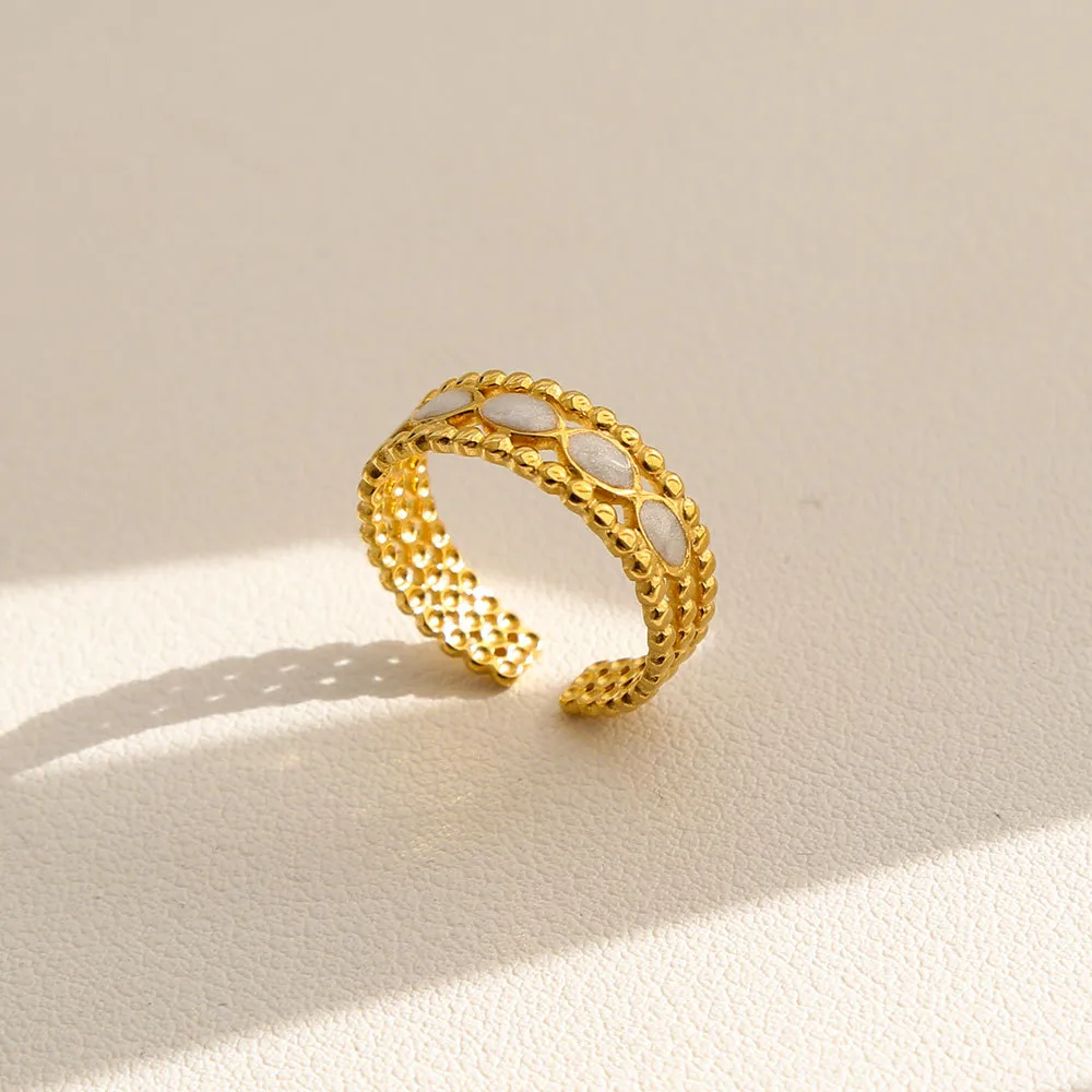 Gold Adjustable Ring