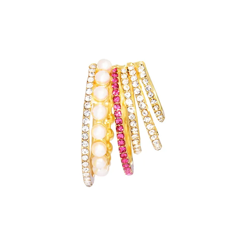 Elegant Multi-Layer Gold Ear Cuff