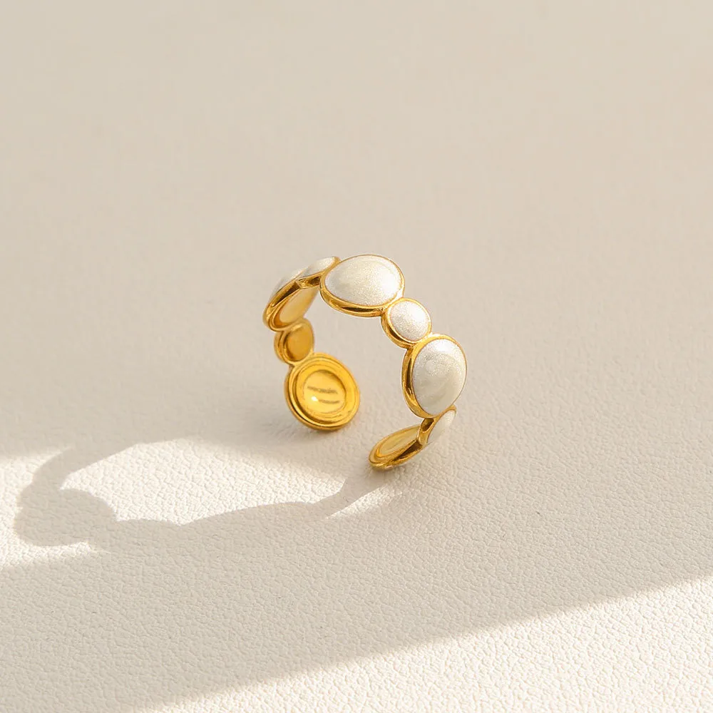 Gold Plated Adjustable Ring