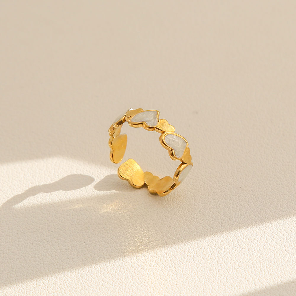 Gold Leaf Adjustable Ring