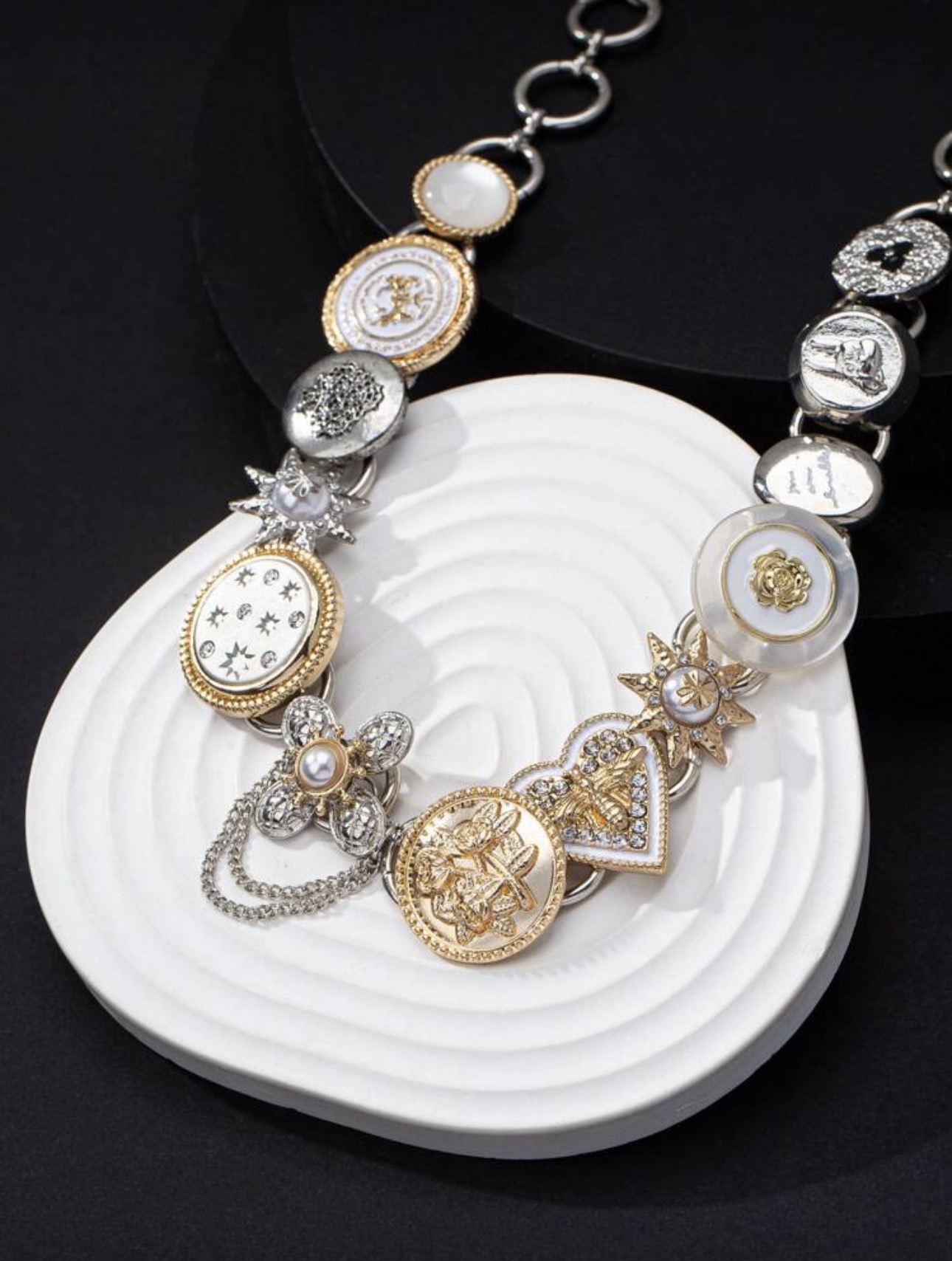 Luxury Coin Medallion Necklace