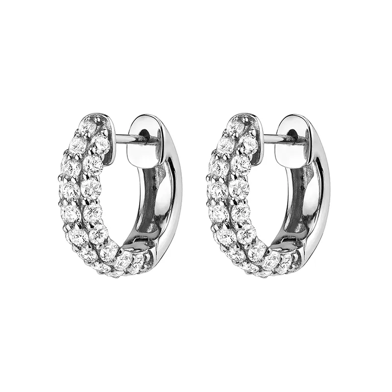 Silver Hoop Earrings