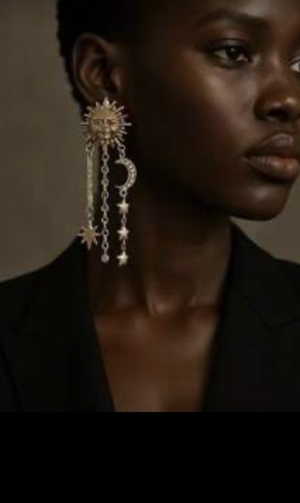 Celestial Drop Statement Earrings