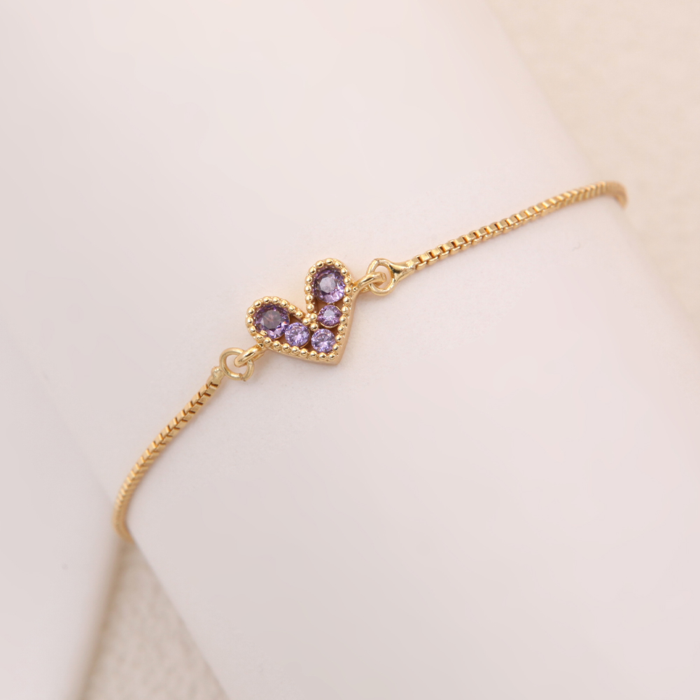 Gold Heart Bracelet