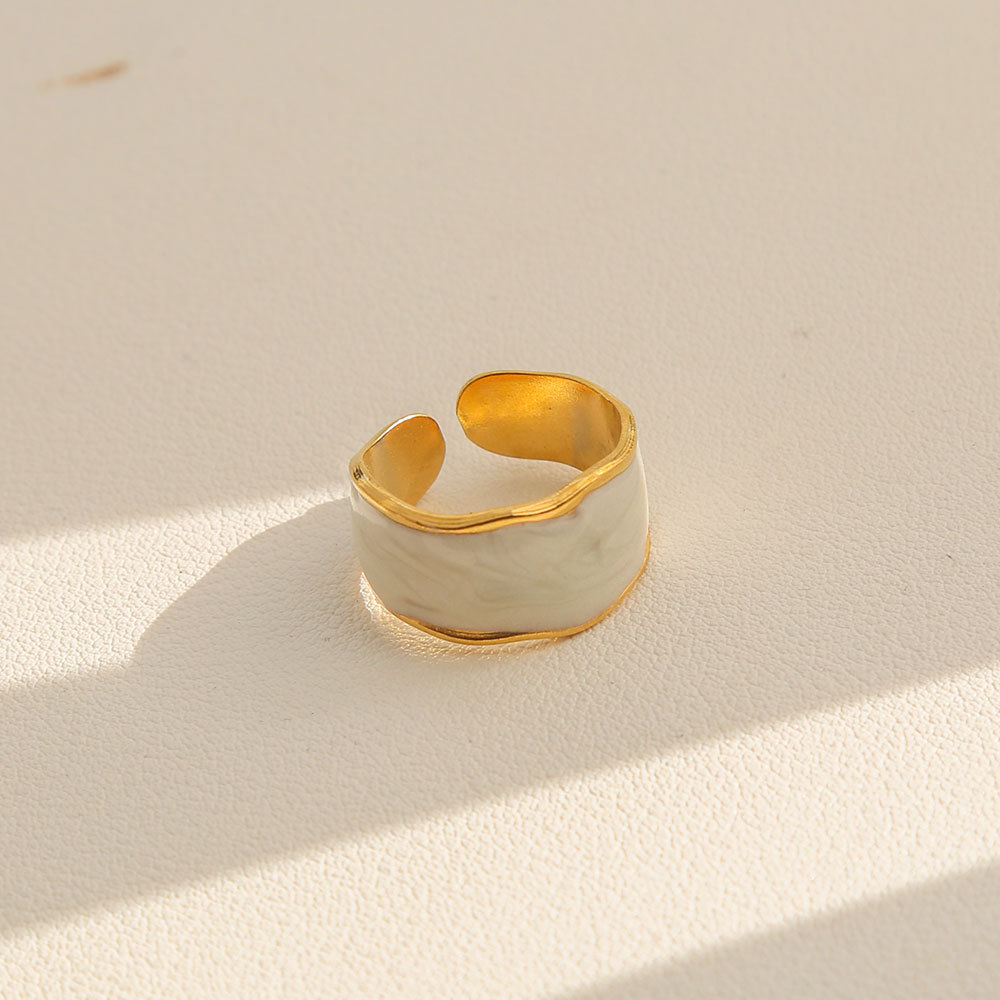Gold-Plated Adjustable Ring