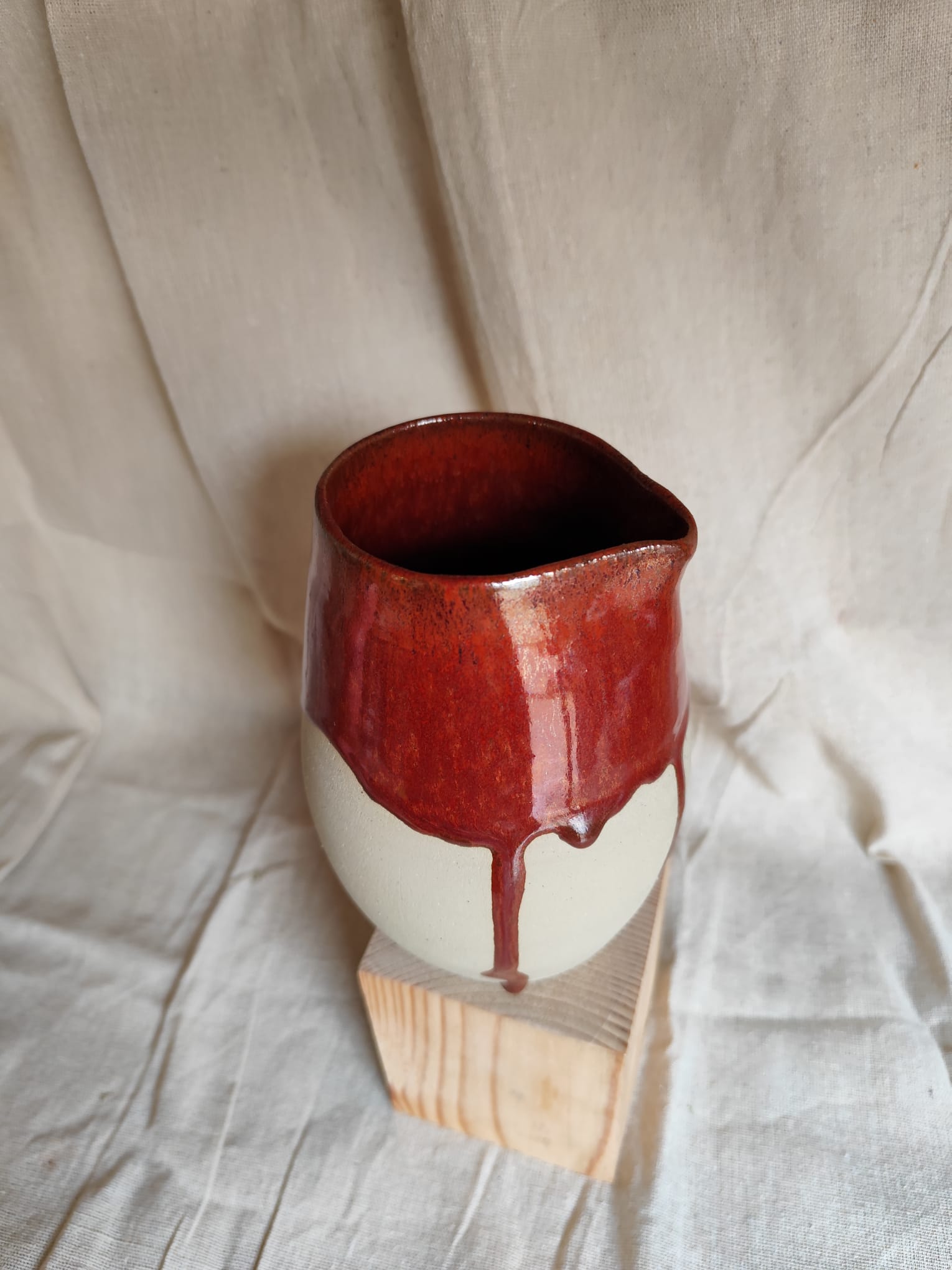 Carafe en grès de Saint-Amand en Puisaye