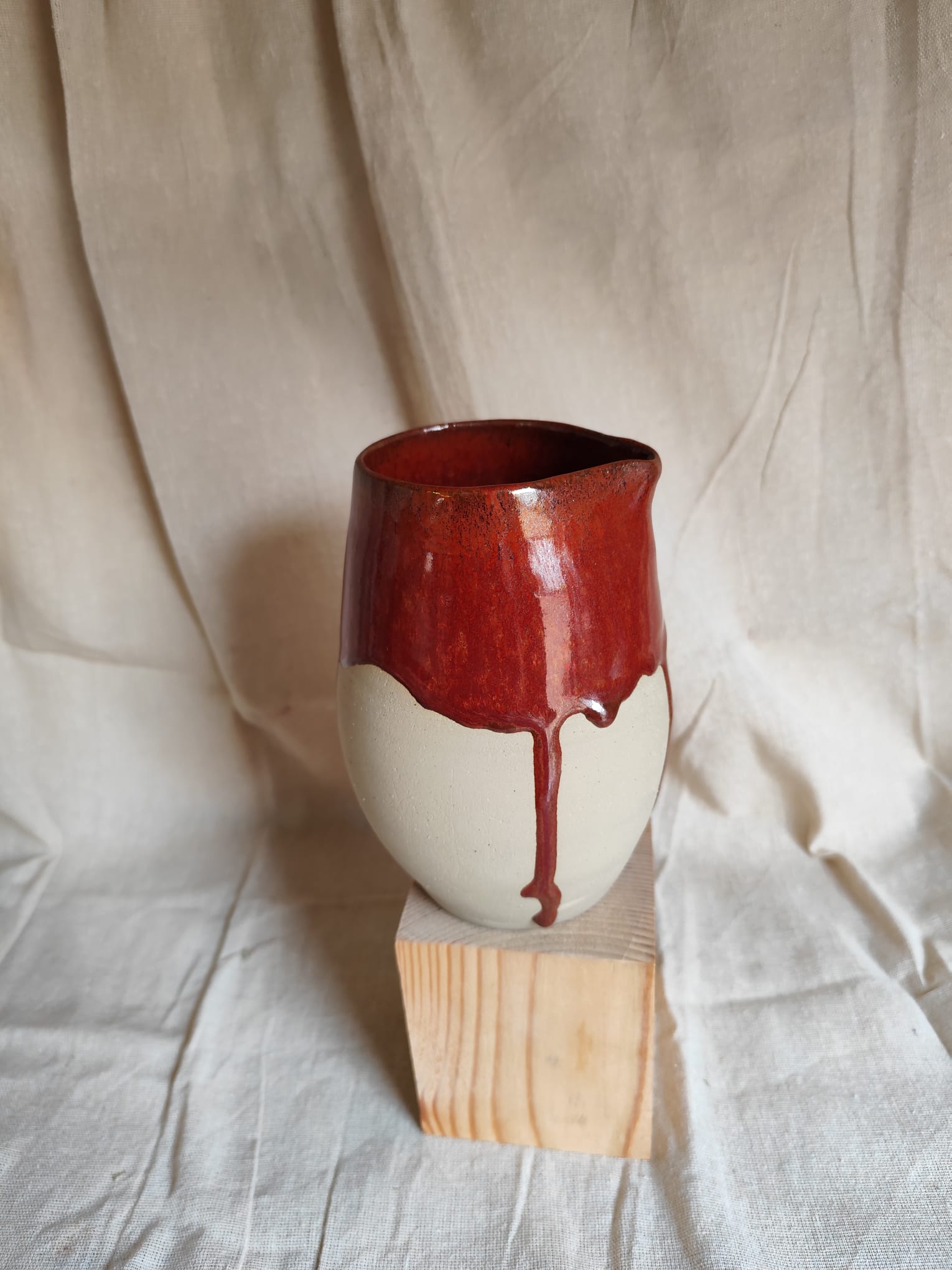 Carafe en grès de Saint-Amand en Puisaye