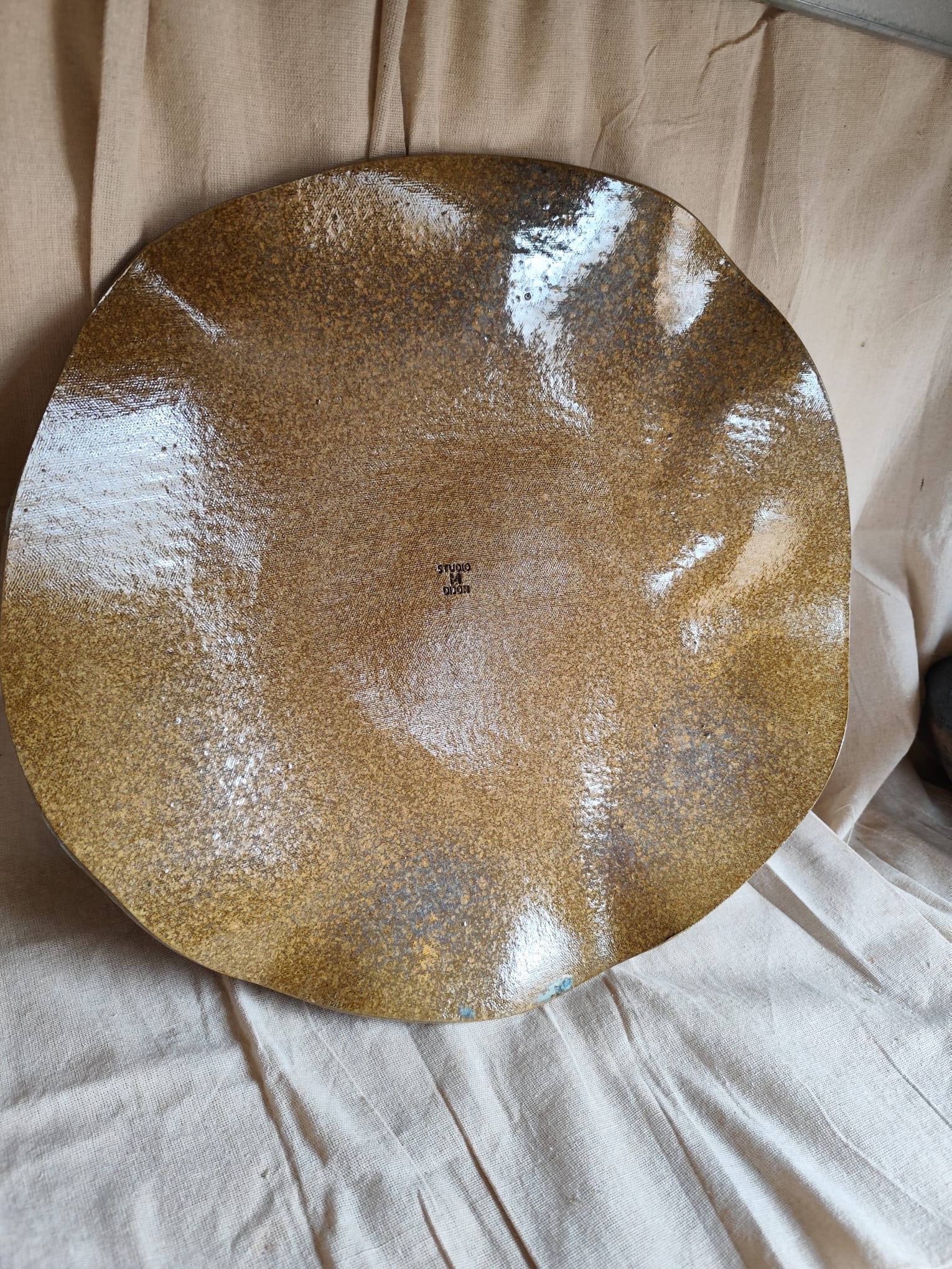 Grande assiette décorative 40 cm