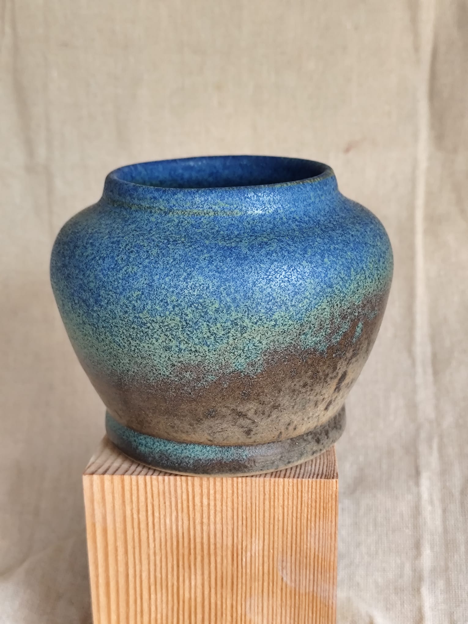Vase Éclat Bleu-Vert