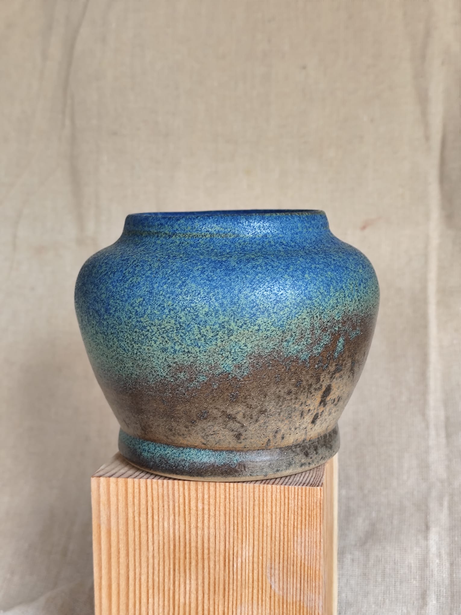 Vase Éclat Bleu-Vert