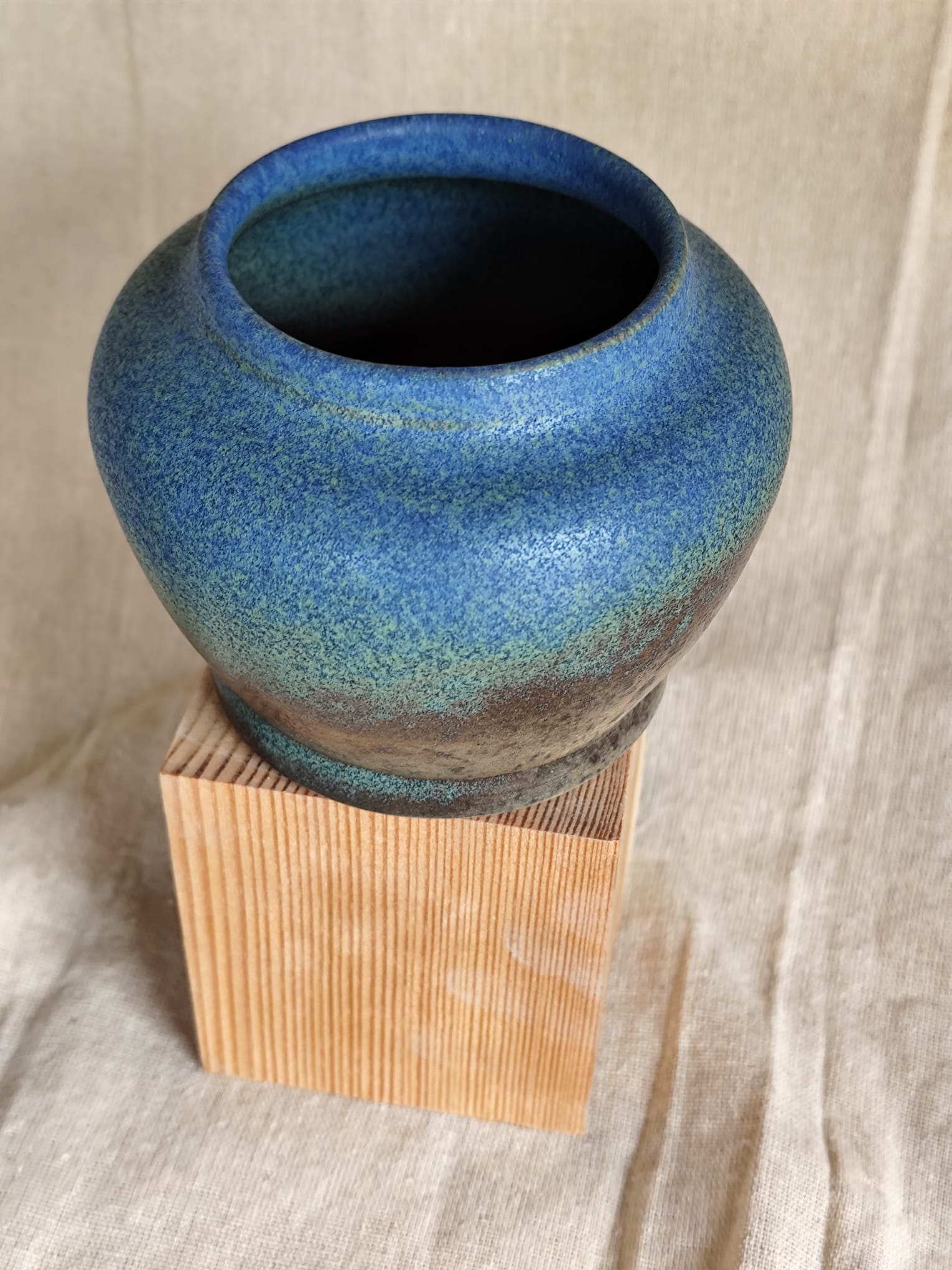 Vase Éclat Bleu-Vert