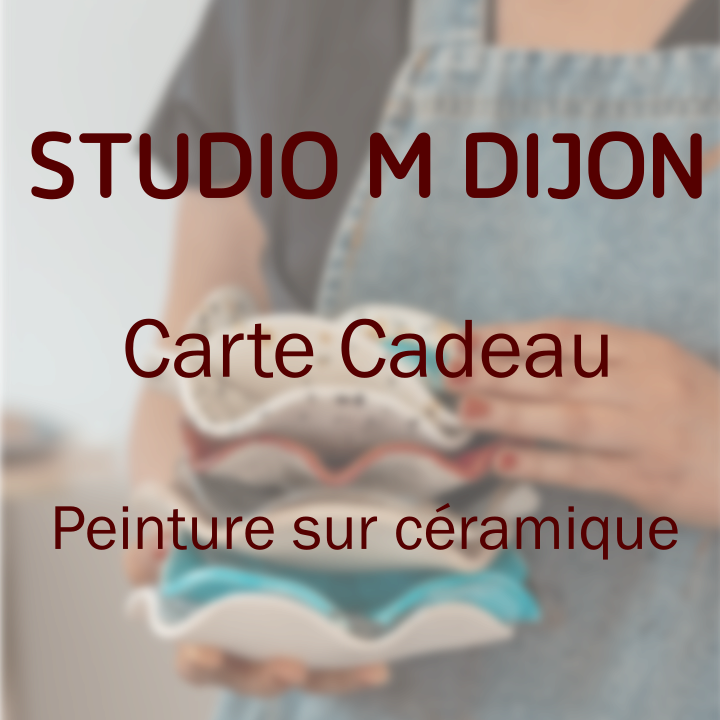 Carte cadeau – Peinture sur céramique