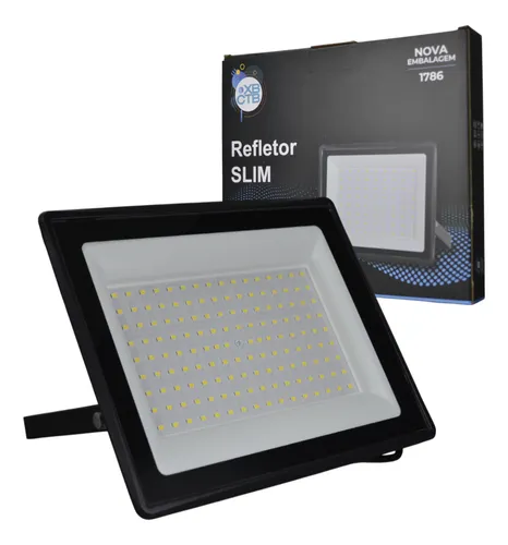 REFLETOR 100W C/ BATERIA AM/BF 6500K - CÓDIGO: BLRB-100W/B AM/BF