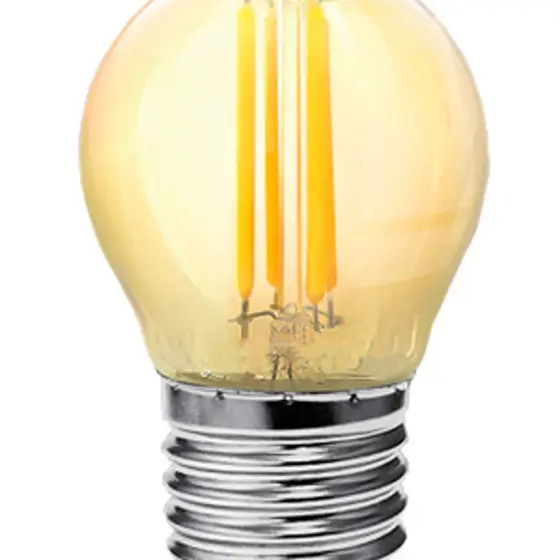 LÂMPADA BULBO LED FILAMENTO G45 E27 23K CHAMP - CÓDIGO: BLBW-2G