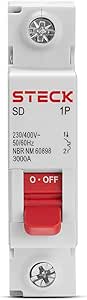 DISJUNTOR 1PX10A CURVA C - CÓDIGO: SDD61C10