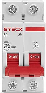 DISJUNTOR 2PX50A CURVA C 3KA - CÓDIGO: SDD62C50