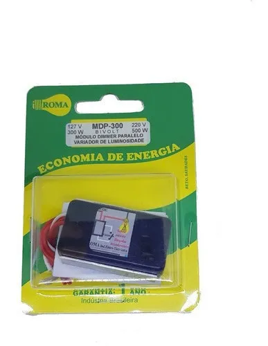 MODULO DIMMER PARALELO 300W C/MEMORIA - CÓDIGO: MDP300
