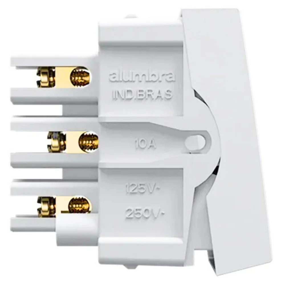 INTERRUPTOR BIPOLAR PARAL 10A 250V BR - CÓDIGO: 6057