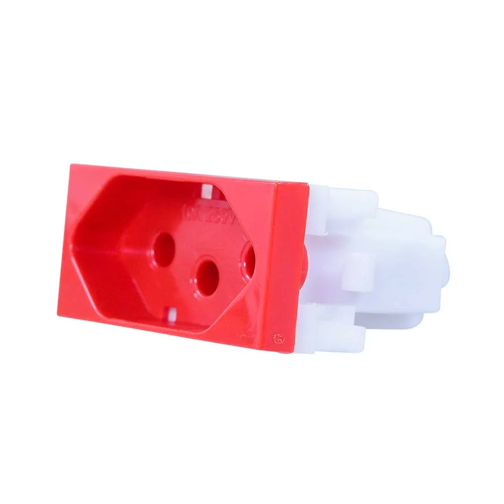 TOMADA PADRAO NBR 10A 250V VM - CÓDIGO: 6080