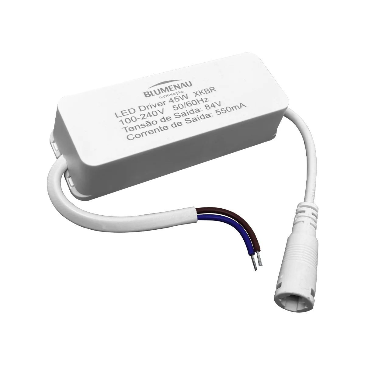 DRIVER P/PAINEL LED 45W ABS 80MM BIV BR - CÓDIGO: 15330004
