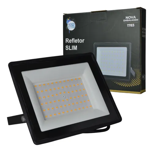 REFLETOR 100W BF 3000K - CÓDIGO: BLR-100G PT/BQ