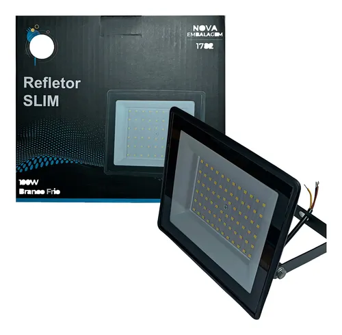 REFLETOR 100W BF 6500K - CÓDIGO: BLR-100G PT/BF