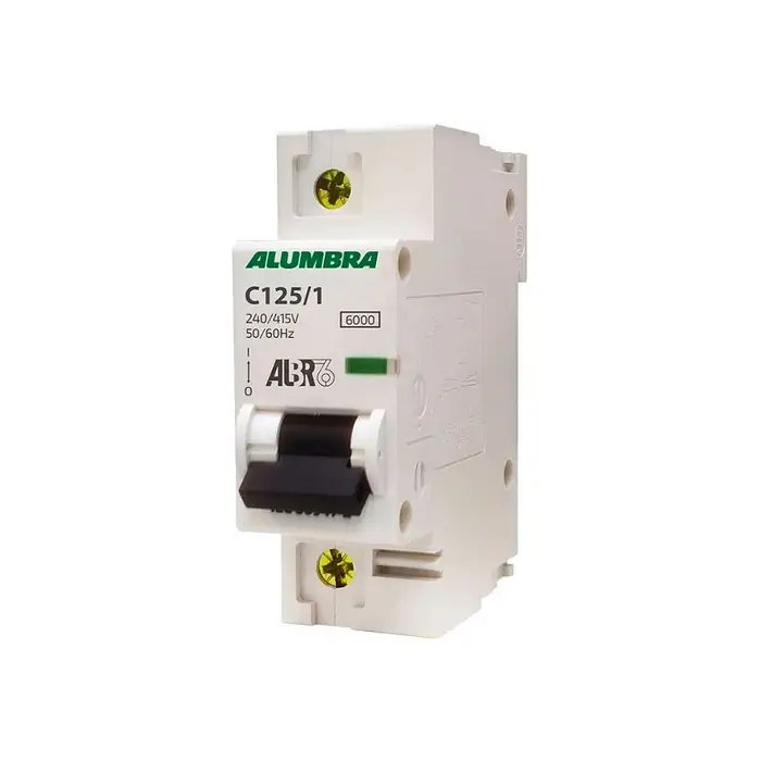DISJUNTOR 1PX125A CURVA C ALUMBRA - CÓDIGO: 9251