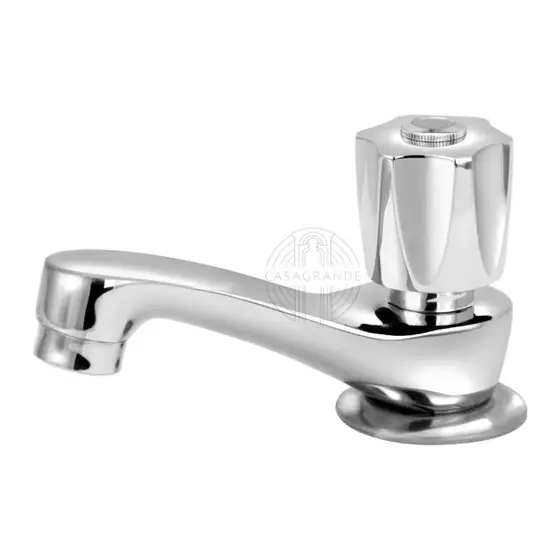 TORNEIRA CROMADA DE LAVATORIO SMALL C50 1/4 VOLTA - CÓDIGO: 2194-50