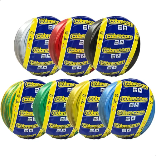 CABO FLEX 1,5MM 750V VD - CÓDIGO: 1150405401 - VENDIDO POR METRO