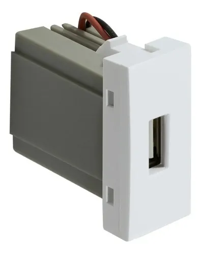 TOMADA USB 2A BIV BRANCA SIENA - CÓDIGO: 6181