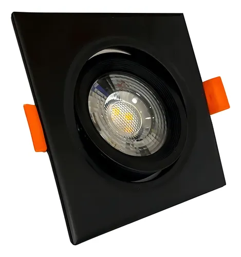 LUMINÁRIA LED DOWNLIGHT EMB QDR 5W PT/BN 4100K - CÓDIGO: BLDS-5CS PT/BN QD