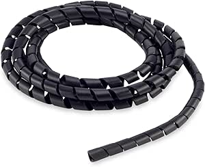 ORGANIZADOR DE CABOS ESPIRAL 12MM PTO 1, - CÓDIGO: 101200030