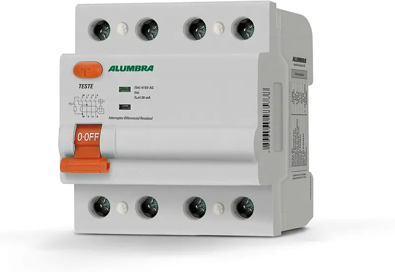 DISJUNTOR 4PX40A 240/415V DR - CÓDIGO: 8572