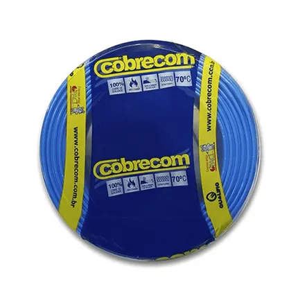 CABO SUPERATOX FLEX 2,5MM 750V AZ CL - CÓDIGO: 1190502401 - VENDIDO POR METRO