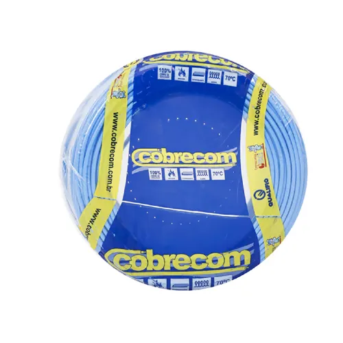 CABO FLEX 4,0MM 750V AZ-CL - CÓDIGO: 1150602401 - VENDIDO POR METRO
